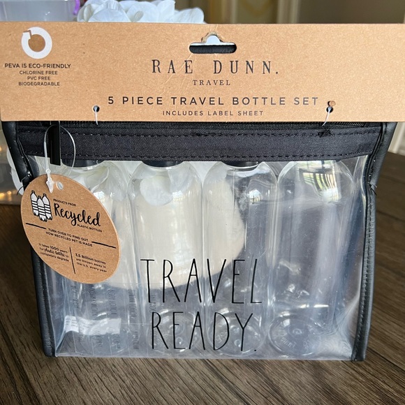 RAE DUNN 5 Piece TRAVEL SET - Picture 6 of 9